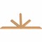 Ekena Millwork Saratoga Timber Gable Bracket, Western Red Cedar, 60"W x 32"H x 1 1/2"D x 3 1/2"F, 13/12 Pitch GBW060X32X0204SAR00SWR - alternate 4